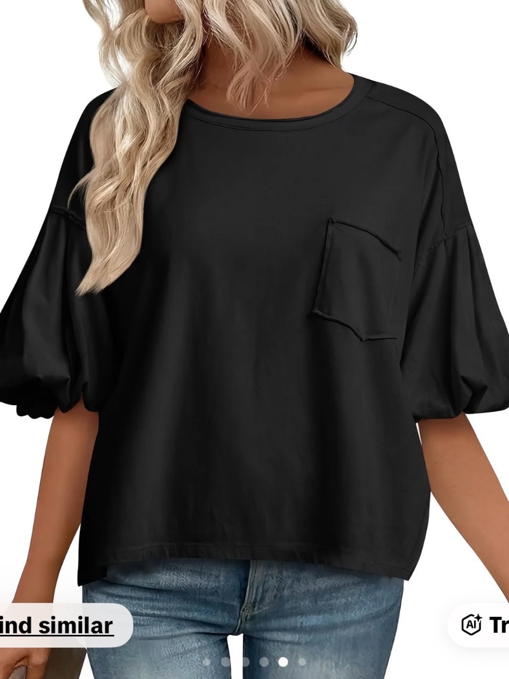 Puff sleeve!